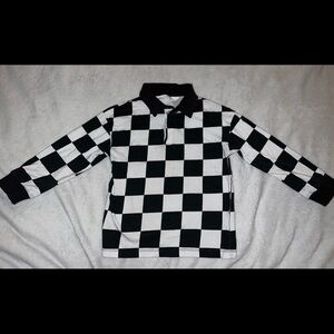 H&M Unisex Kids Checkered Shirt Size 5/6